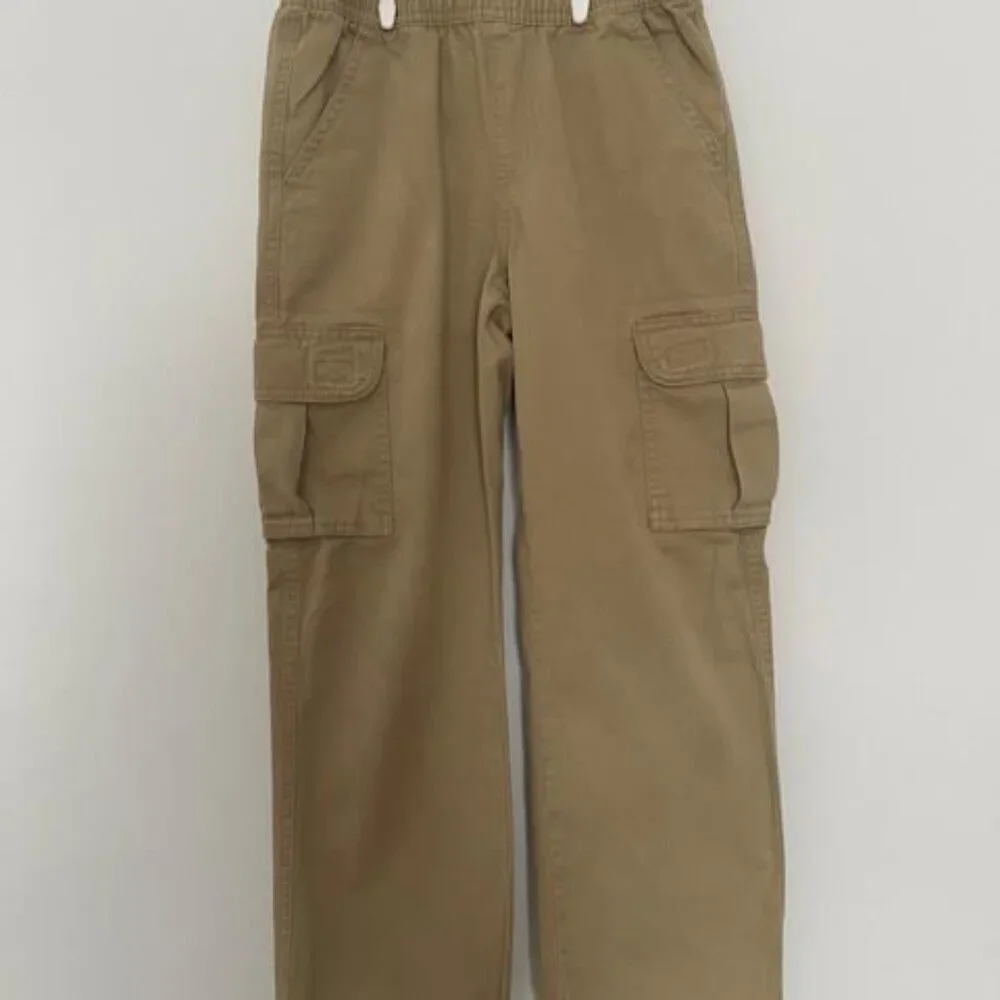 The Children's Place Boys' Pull-on Cargo Pants – Khaki , Size 6